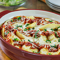 Mushroom And Spinach Stuffed Shells