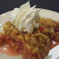 Strawberry Rhubarb Crisp