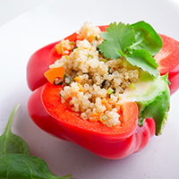 Quinoa and Vegetable Stuffed Peppers