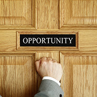 opportunity knocks