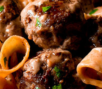 Creamy Pasta with Meatballs