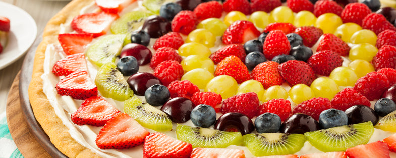 Sugar Cookie Fruit Pizza