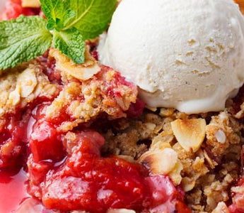 Strawberry Rhubarb Crisp