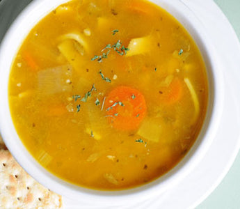 Chicken Soup from a Store-Bought Rotisserie Chicken