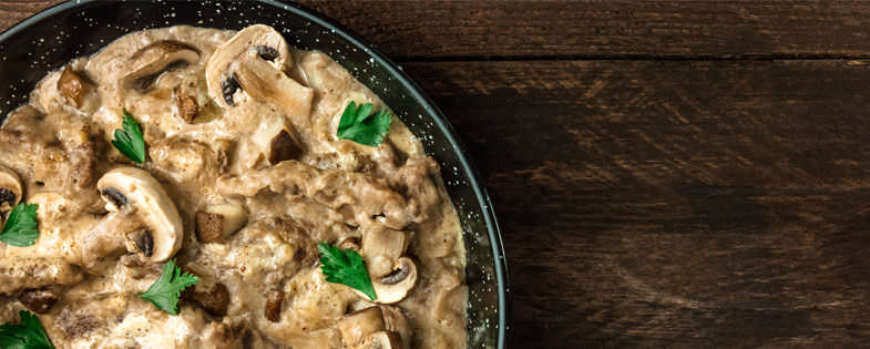 Beef Stroganoff