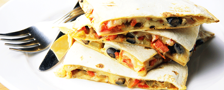 Black Bean Quesadilla