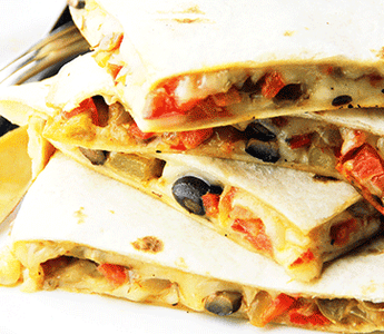 Black Bean Quesadilla