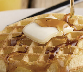 Belgian Waffles with Syrup