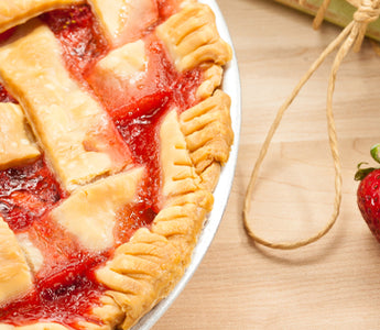 Grandma’s Strawberry-Rhubarb Pie