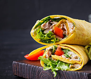 Italian Chicken Wraps