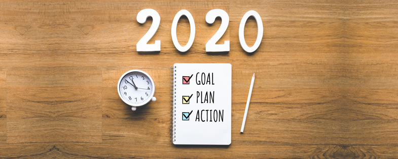checklist of 2020 goals